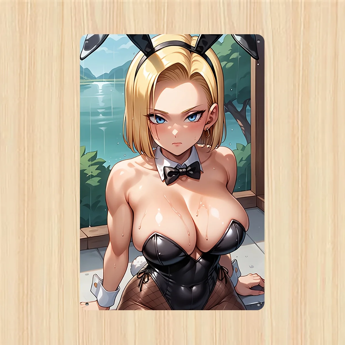 Home Bar Android - [โปสเตอร์สาวอนิเมะสุดฮอต] โปสเตอร์โลหะสาวอนิเมะสุดฮอต แอนดรอยด์ 18 ป้ายตกแต่งผนัง |