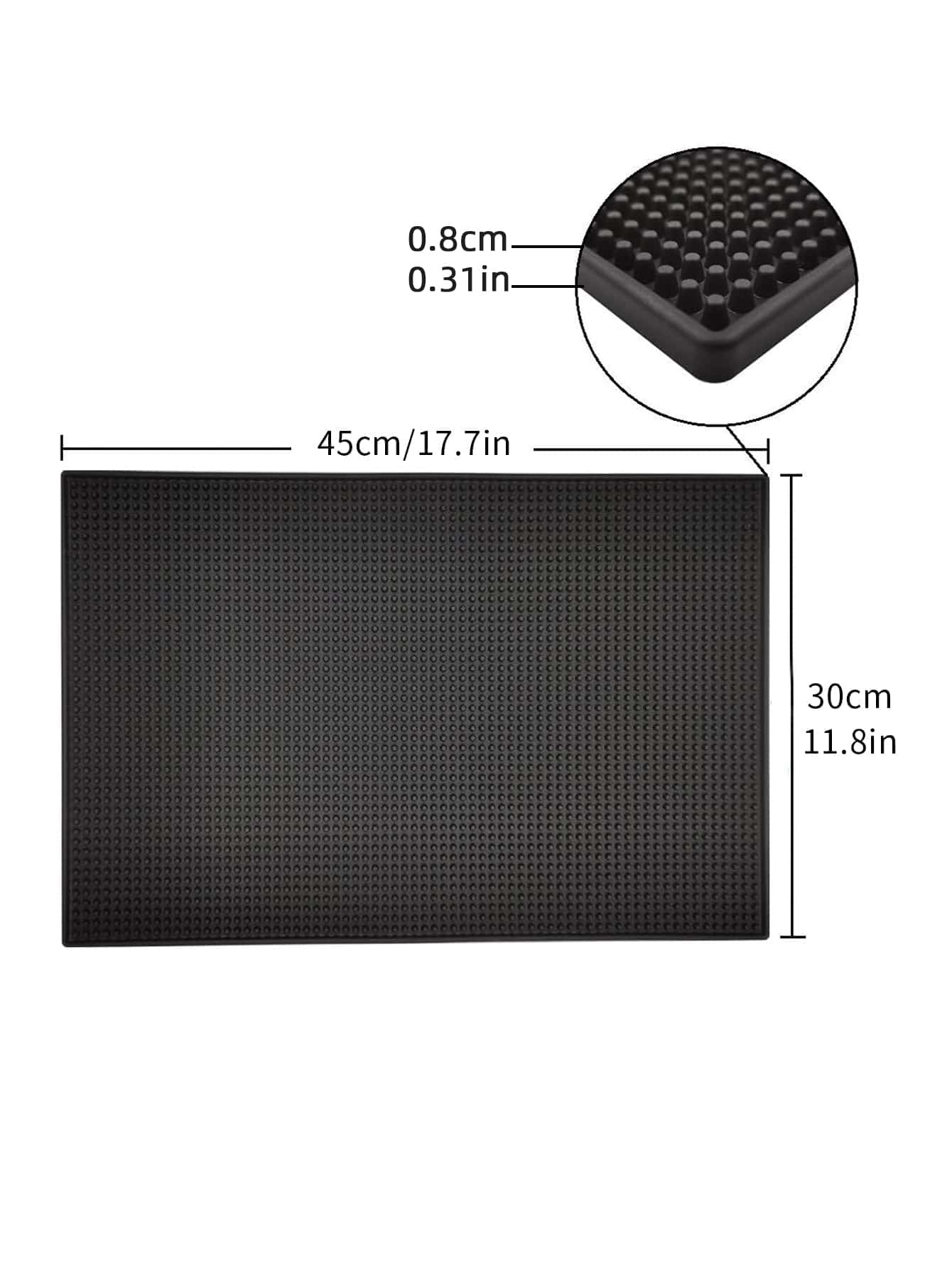 แผ่นรองบาร์ Leeseph, แผ่นรองจา - Bar Mat Rubber บทวิจารณ์และราคา